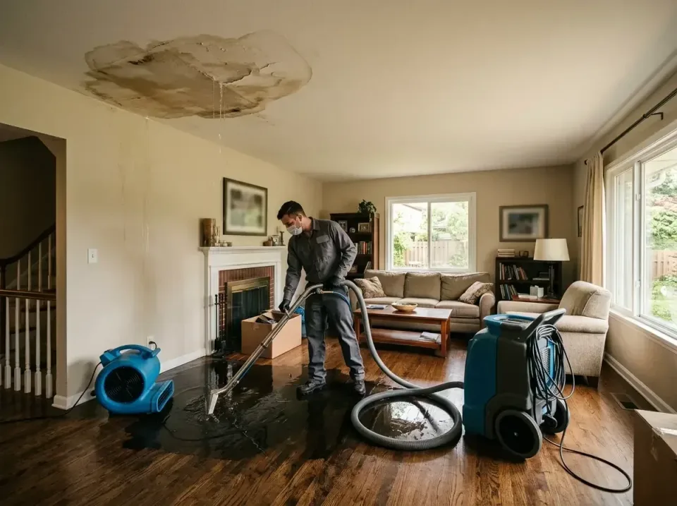 attic-pipe-burst-ceiling-drip-008 — frequently asked questions, Water Damage Restoration & Carpet Care in Dormont, PA